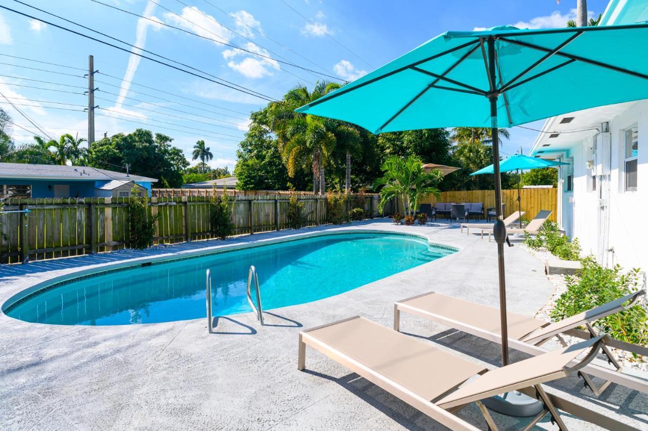 Luxury Casa 4 Bedrooms With Pool & Game Room 15 Mins To Ocean Fort Lauderdale Exterior photo